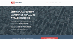 Desktop Screenshot of linkbrand.com.br